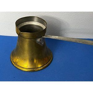 Vintage Turkish Coffee Pot Handmade Single cup copper